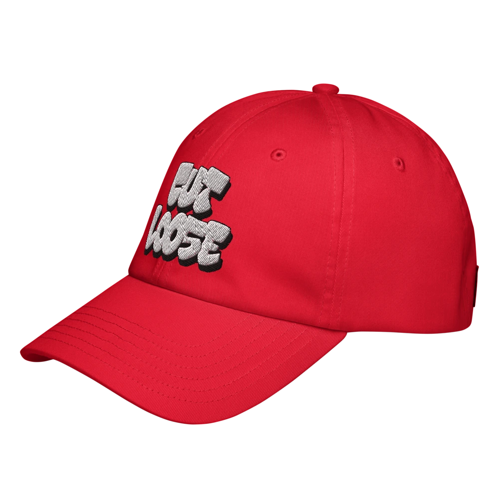under-armour-dad-hat-red-left-front-66dc84162cd4c Cut Loose Baseball Cap