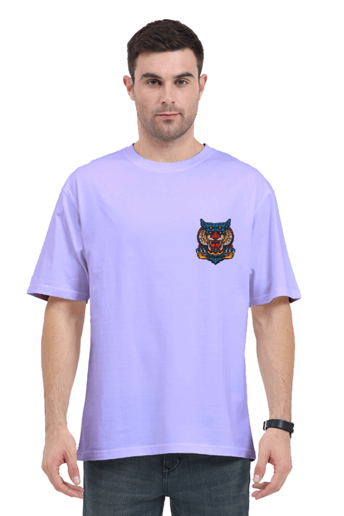 Oversized Artistic Tiger T-shirt