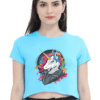 Women's Unicorn Crop Top
