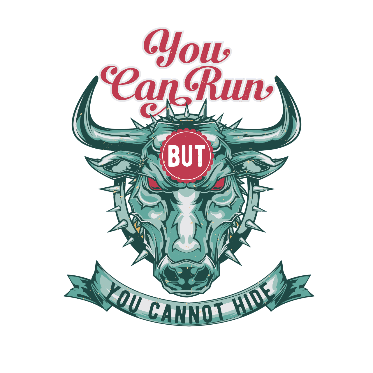 1701.S.03.V01.bull-Photoroom You Cannot Hide Unisex Preimium Cotton Jogger
