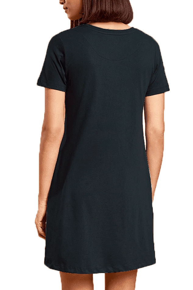 Black Women's Cuteness Ahead T-shirt Dress