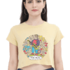 Women's Music Party Crop Top