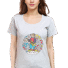 Women's Music Party Crew Neck T-shirt
