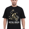 Men's Royal Biker Oversized T-shirt