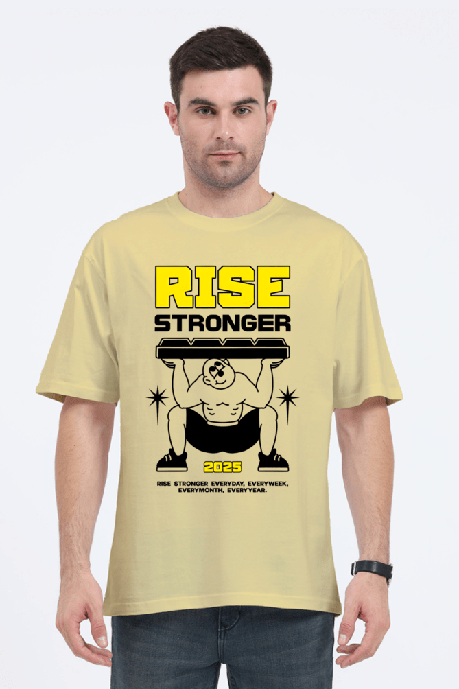 Unisex Rise Stronger Oversized T-shirt