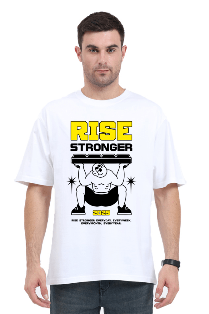 Unisex Rise Stronger Oversized T-shirt