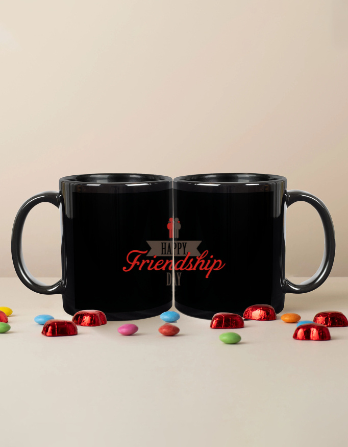 Black Coffee Mug