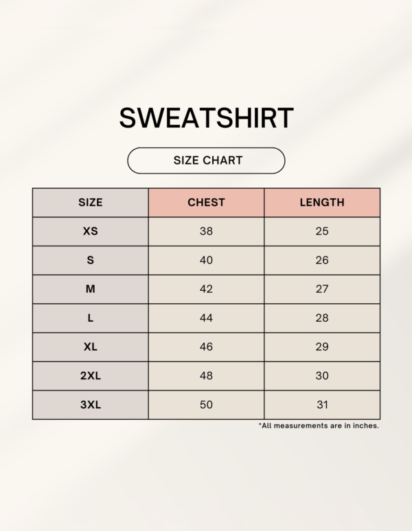 1745036092sizechart.png Otter-Ly Awesome Unisex Sweatshirt
