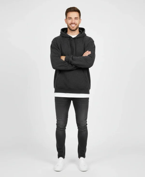 4aci Unisex Acid Washed Hoodie