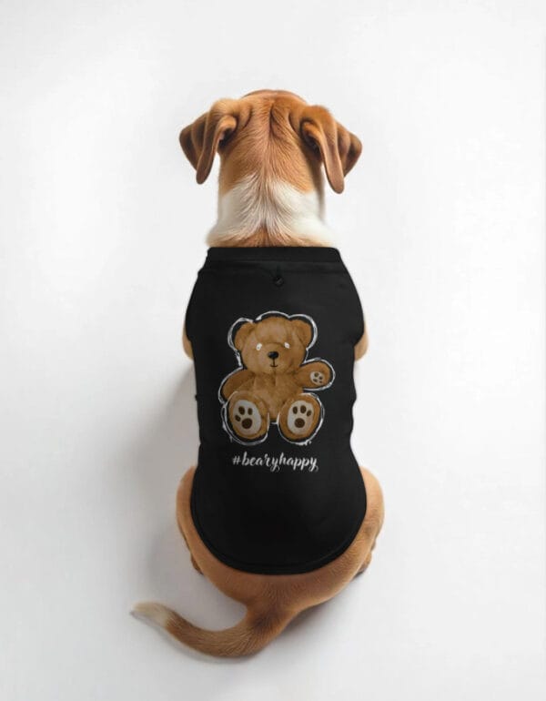 Back_1_c_2-2.jpg #bearyhappy Unisex Dog T-Shirt