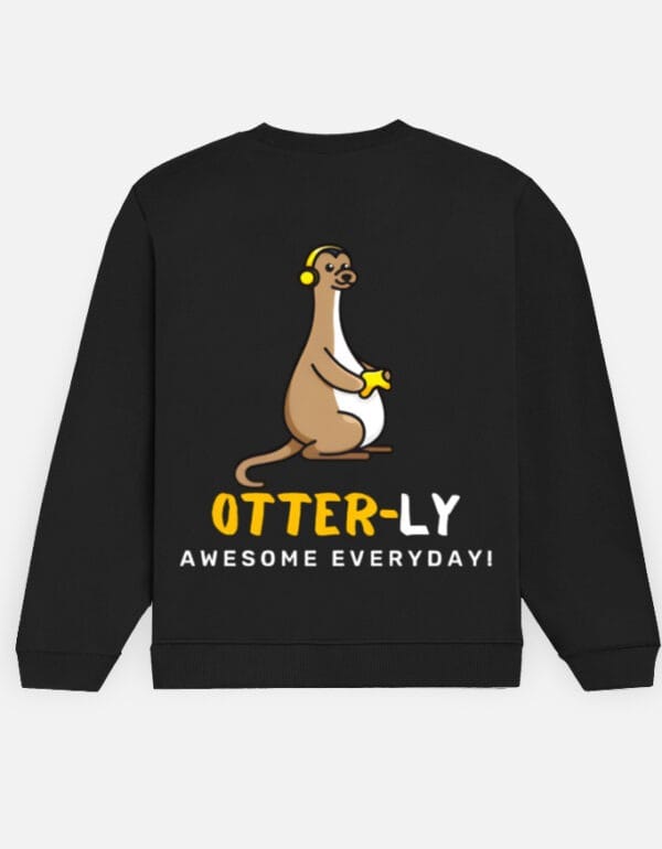 Back_2_c_2-5.jpg Otter-Ly Awesome Unisex Sweatshirt