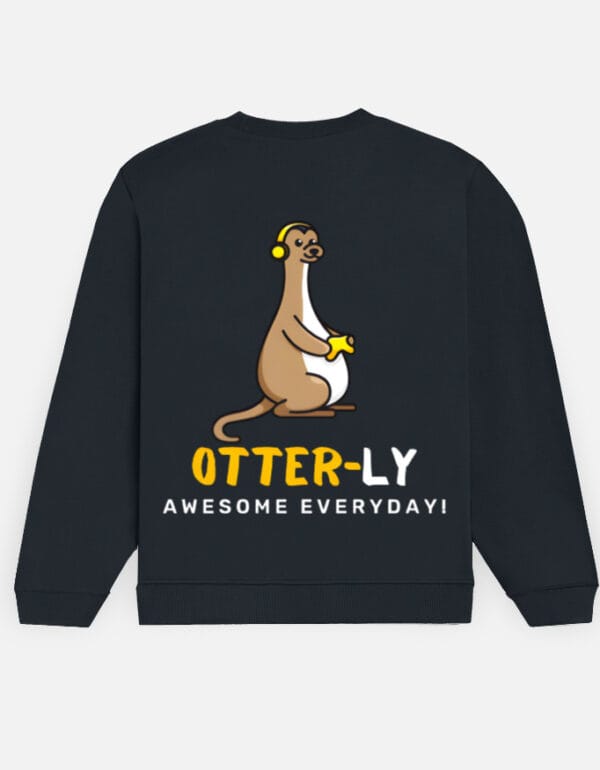 Back_2_c_3-3.jpg Otter-Ly Awesome Unisex Sweatshirt