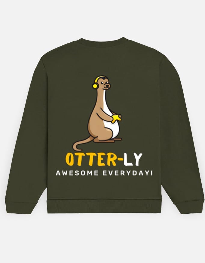 Back_2_c_41.jpg Otter-Ly Awesome Unisex Sweatshirt