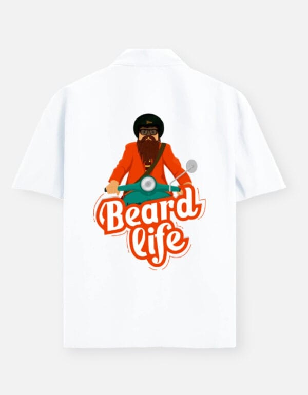 Back_3_c_1-3.jpg Beard Life Cotton Men's Oversized Shirt