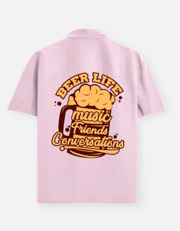 Back_3_c_45-1.jpg Beer Friends & Conversations Cotton Unisex Oversized Shirt
