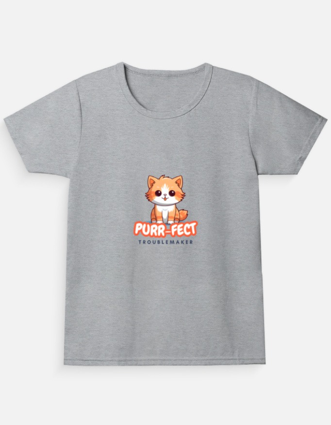 Girl's Crew Neck T-Shirt