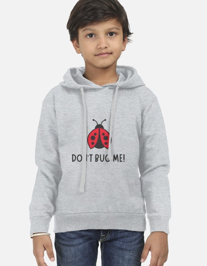 Front_1_c_4-5.jpg Don't Bug Me Unisex Kids Hoodie