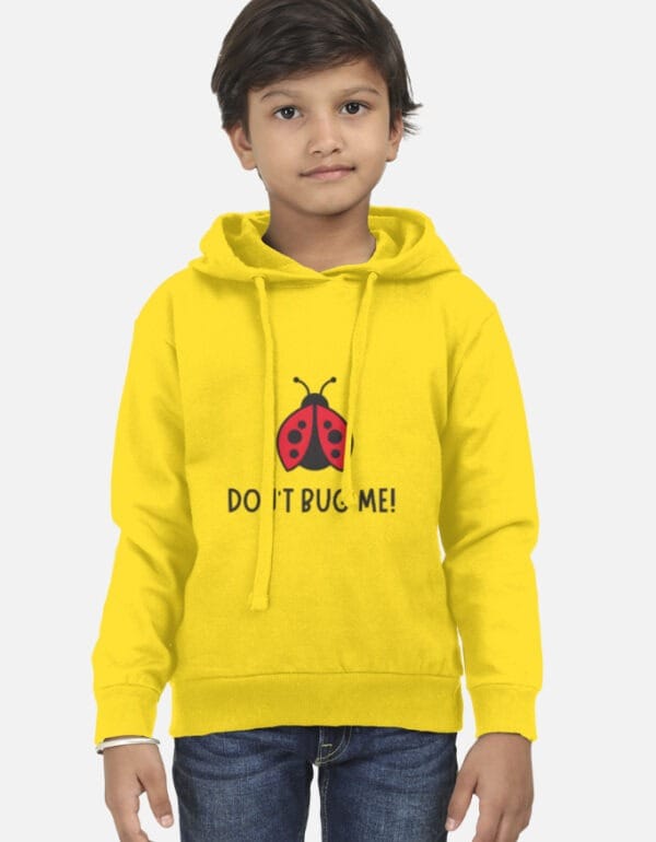 Front_1_c_7.jpg Don't Bug Me Unisex Kids Hoodie
