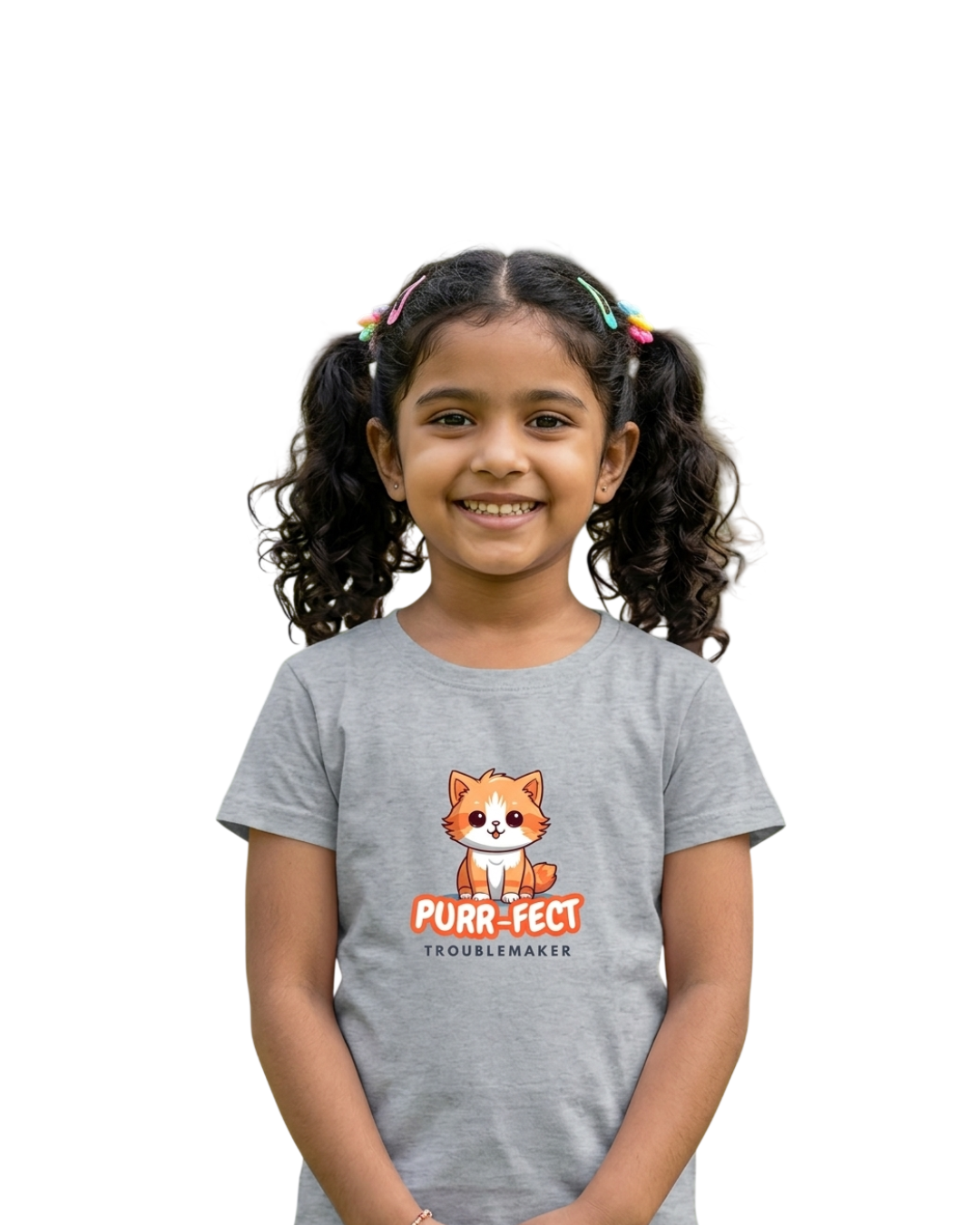 Girl's Crew Neck T-Shirt