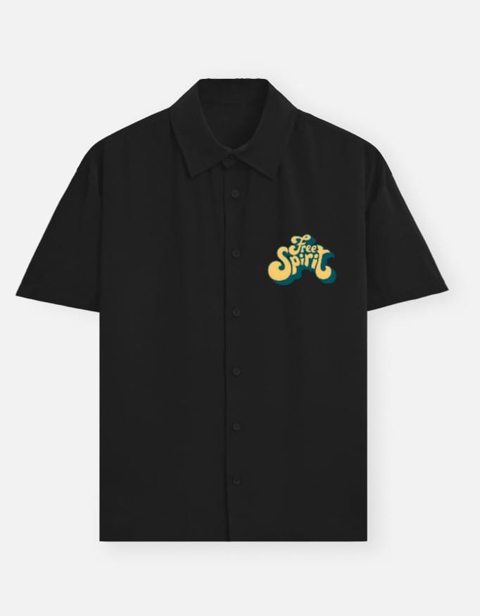 Free Spirit Cotton Unisex Oversized Shirt