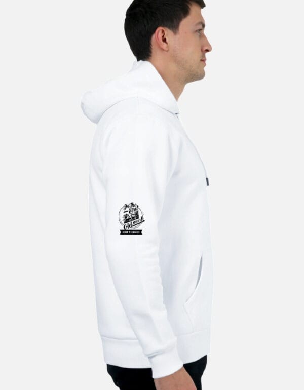 Right_Shoulder_5_c_1.jpg It's All About Old Monk Unisex Zip Hoodie