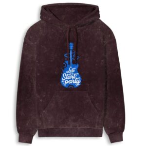 Unisex Acid Washed Hoodie