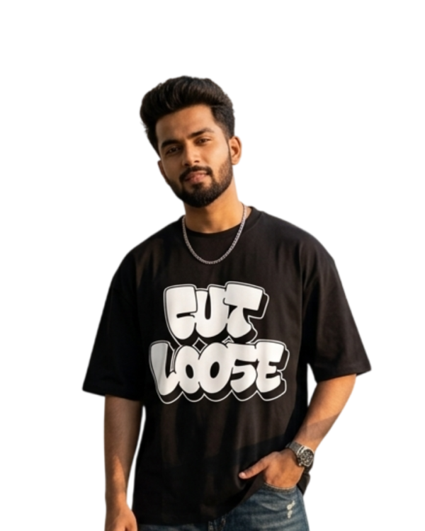 Hot (34) Men's Cut Loose Crew Neck T-shirt